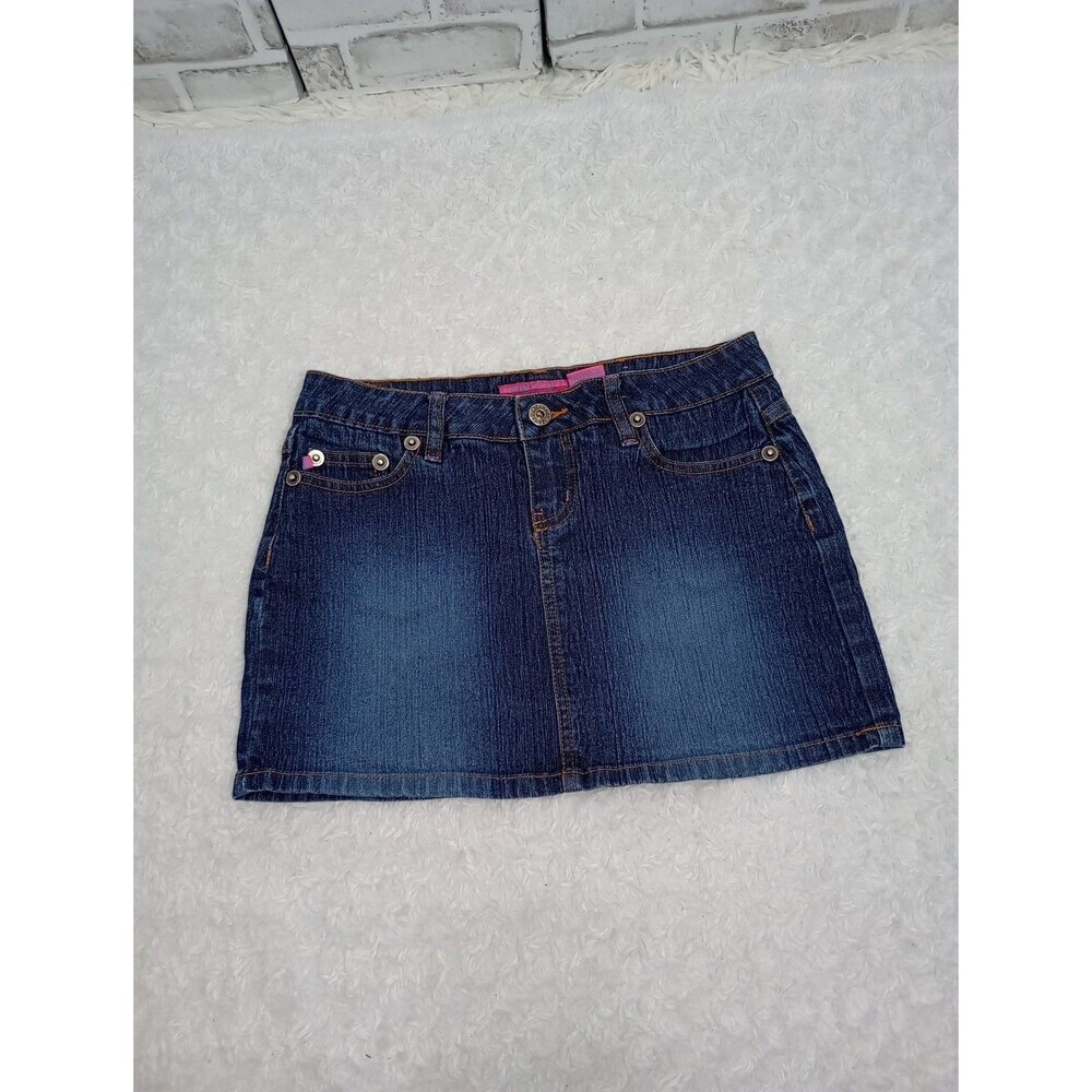 Zana Di Girl Size 1 Blue Mini Denim Skirt